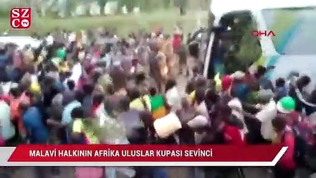 Malavi halkının Afrika Uluslar Kupası sevinci