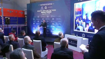 Bakan Varank: Türkiye Grafeni seri üretebilen 10 ülkeden biri konumuna geliyor
