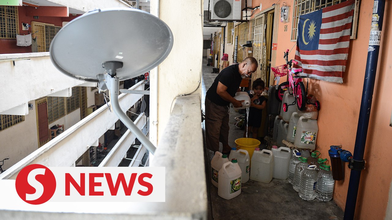 Water cuts start for Petaling, Shah Alam and Klang residents