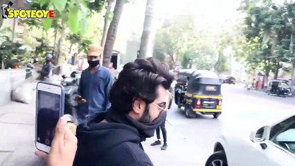 Arjun Kapoor, Esha Gupta & Kainaat Arora snapped at a clinic in Bandra | SpotboyE