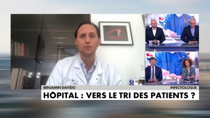 Benjamin Davido : «Ce matin j’ai refusé des patients car je n’ai plus de place dans mon hôpital […] On doit faire des choix»
