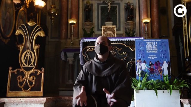 Minuto Festa da Penha: O evangelizador é aquele que descobre o tesouro e não guarda só para si , diz o Frei Paulo.