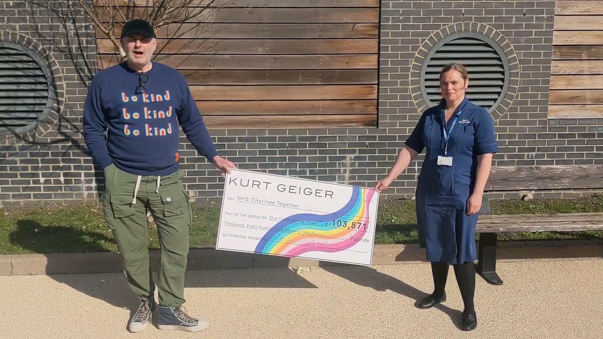 Kurt Geiger donation to NHS Charities Together - video Dailymotion