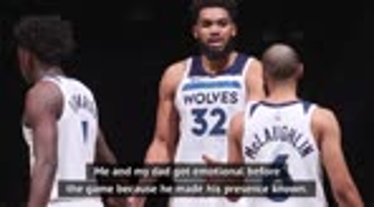 Emotional Towns thrilled to have father in the crowd