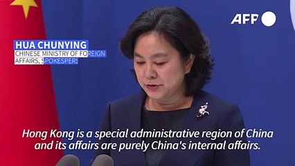 China says new Hong Kong electoral system law ensures 'stability'