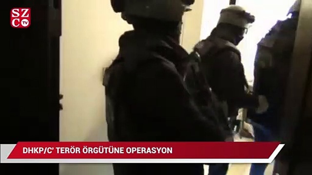 Terör örgütü DHKP/C’ye operasyon