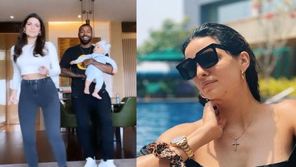 Aly Goni की  Ex-girlfriend Natasha Stankovic'  का सोशल मीडिया पर जलवा; Watch video | FilmiBeat