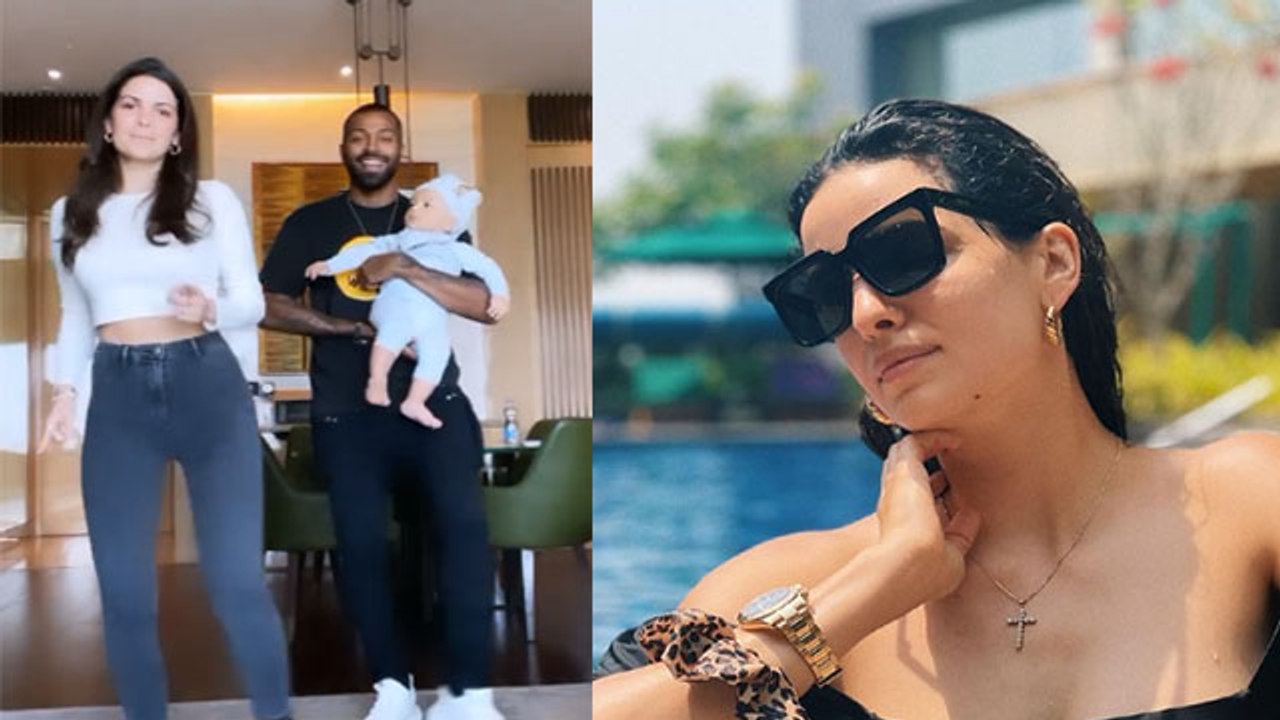 Aly Goni की  Ex-girlfriend Natasha Stankovic'  का सोशल मीडिया पर जलवा; Watch video | FilmiBeat