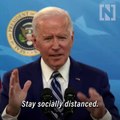 Joe Biden addresses the US after Covid-19 cases increase