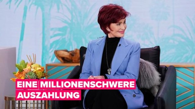 Sharon Osbourne verdient Millionen mit ihrem Ausstieg bei The Talk