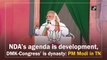 NDA’s agenda is development, DMK-Congress’ is dynasty: PM Modi in Tamil Nadu