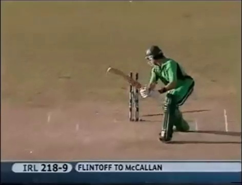 28th Match England vs Ireland - Super 8 - 2007 Cricket World Cup @ Providence - Full Highlights
