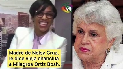 Madre de la gobernadora de Montecristi llama "vieja chancluda" a Milagros Ortiz