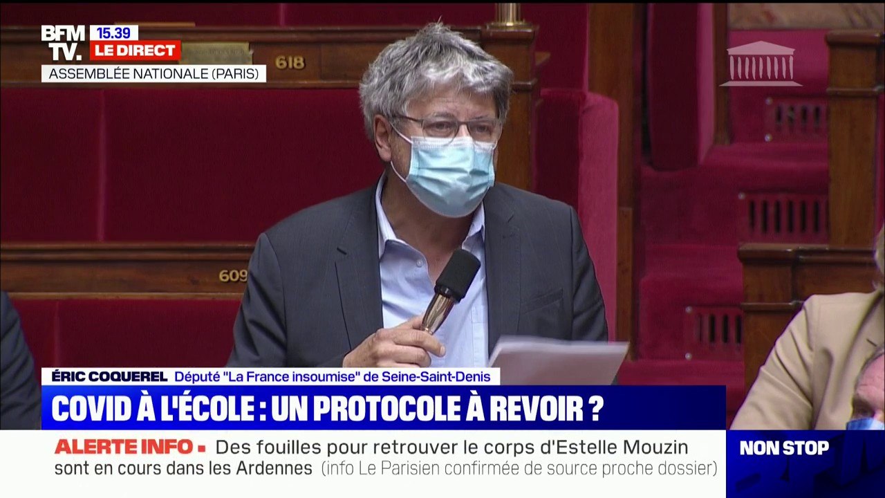 Éric Coquerel (LFI) sur l'épidémie: "J'accuse l'exécutif de n'avoir rien fait, rien anticipé et donc d'être responsable"