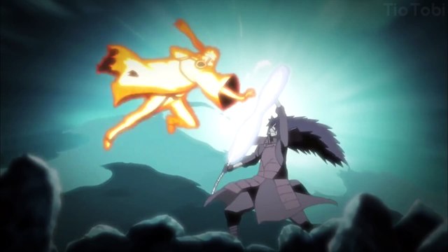 Obito fica furioso ao ver Rin morta e ativa o Mangekyou Sharingan Naruto Shippuden
