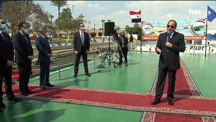 السيسي القرى المصرية ستشهد تغييرا شاملا عقب انتهاء مشروع تطوير القرى المصرية
