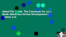 About For Books  The Cucumber for Java Book: Behaviour-Driven Development for Testers and