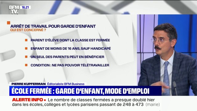 Classes fermées: comment bénéficier du chômage partiel pour garder vos enfants?