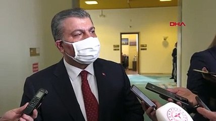 Sağlık Bakanı Fahrettin Koca, TBMM'de gazetecilerin sorularını cevapladı