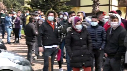 ERDEMİR başvuruları bizzat alınca pandemi tedbirleri hiçe sayıldı