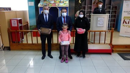 Çankırı'da en çok kitap okuyan kişilere ödül
