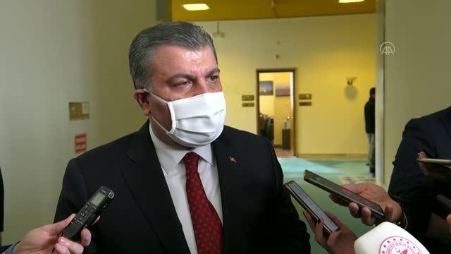 Koca: Biontec-Pfizer aşısının şu an Türkiye'ye geldiği doz miktarı 2,8 milyon oldu