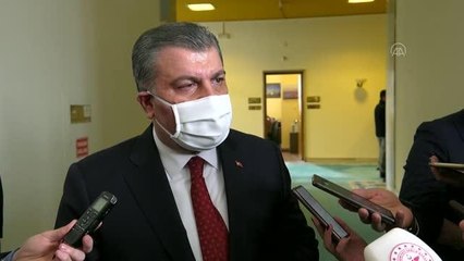 Koca: "Biontec-Pfizer aşısının şu an Türkiye'ye geldiği doz miktarı 2,8 milyon oldu"