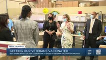 Senator Sinema sponsors bill opening up Veterans Affairs vaccine eligibility