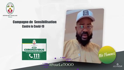 Togo/Covid-19 : Mic Flammez a un message pour vous