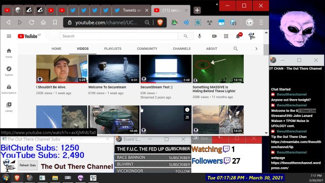 John Lenard Walson Large Space Ships Investigated Part2 + TPOM Noise Cont. ] - OT Chan Live-390-Pt1
