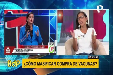 Voto Responsable 2021: Joaquín Rey de VN y Lucía Alvitez de JP explicaron sus propuestas