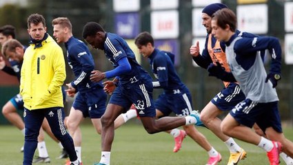 Fenerbahçe'de 16 yaşındaki Arda Güler, A takımla idmanlara çıkmaya başladı