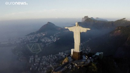 Cristo redentor recebe obras de restauro aos 90 anos