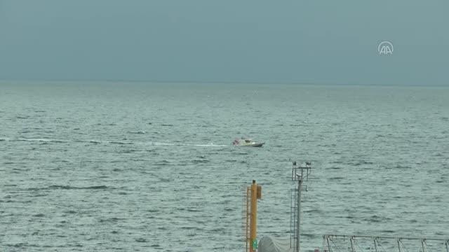 Denizde kaybolan balıkçıyı arama çalışması başlatıldı