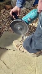 Quand tu organises les funérailles de ta meuleuse