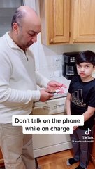 Don't use your phone while on charging