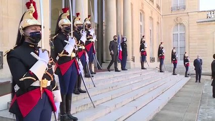 Son Dakika | Fransa Cumhurbaşkanı Macron ve IKBY Başkanı Barzani Paris'te bir araya geldi