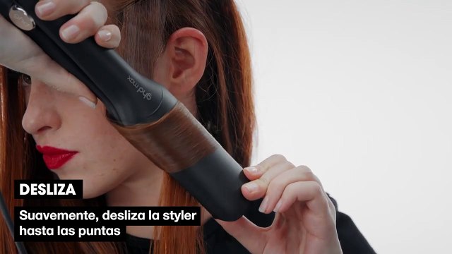 Tutorial peinado ghd Consigue unas ONDAS SUAVES Styler ghd max