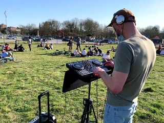 Fête improvisé à la Citadelle de Lille