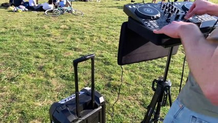 Fête improvisée à la Citadelle de Lille