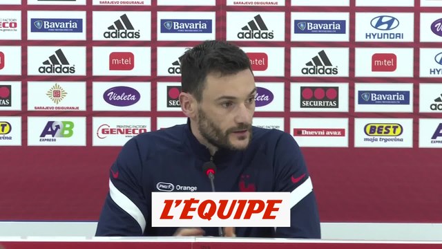 Hugo Lloris : « Il faut se faire violence » - Foot - Qualif. CM - Bleus