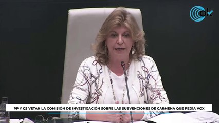 PP y Cs vetan la comisión de investigación sobre las subvenciones de Carmena que pedía Vox