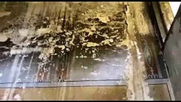 Restorasyon bekleyen caminin son hali