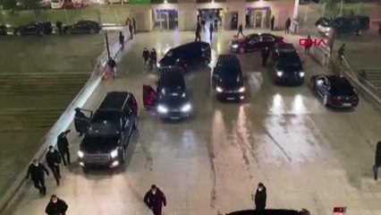 Cumhurbaşkanı Erdoğan Türkiye - Letonya maçı için stada geldi