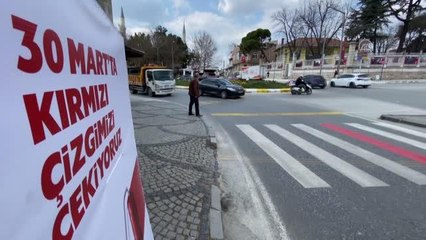 Son dakika... Yayalara yol vermeyen sürücüler denetlendi