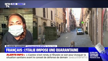 Covid-19: dès ce mercredi, l'Italie impose une quarantaine aux voyageurs