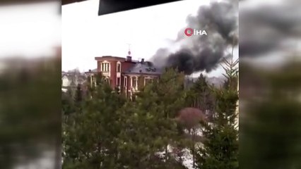 - Rusya'da gözaltına alınmak istenen şahıs evini ateşe verdi