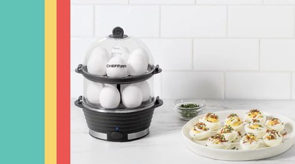 This Egg Cooker Hard Boils, Steams, Poaches, and Even Makes Omelets With the Push of a Button
