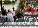 Gobierno Bolivariano y FANB garantizan seguridad y paz en territorio fronterizo de Apure