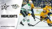 Stars @ Predators 3/30/21 | NHL Highlights